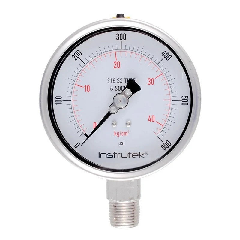 Manómetros de acero inoxidable premium - Serie 500