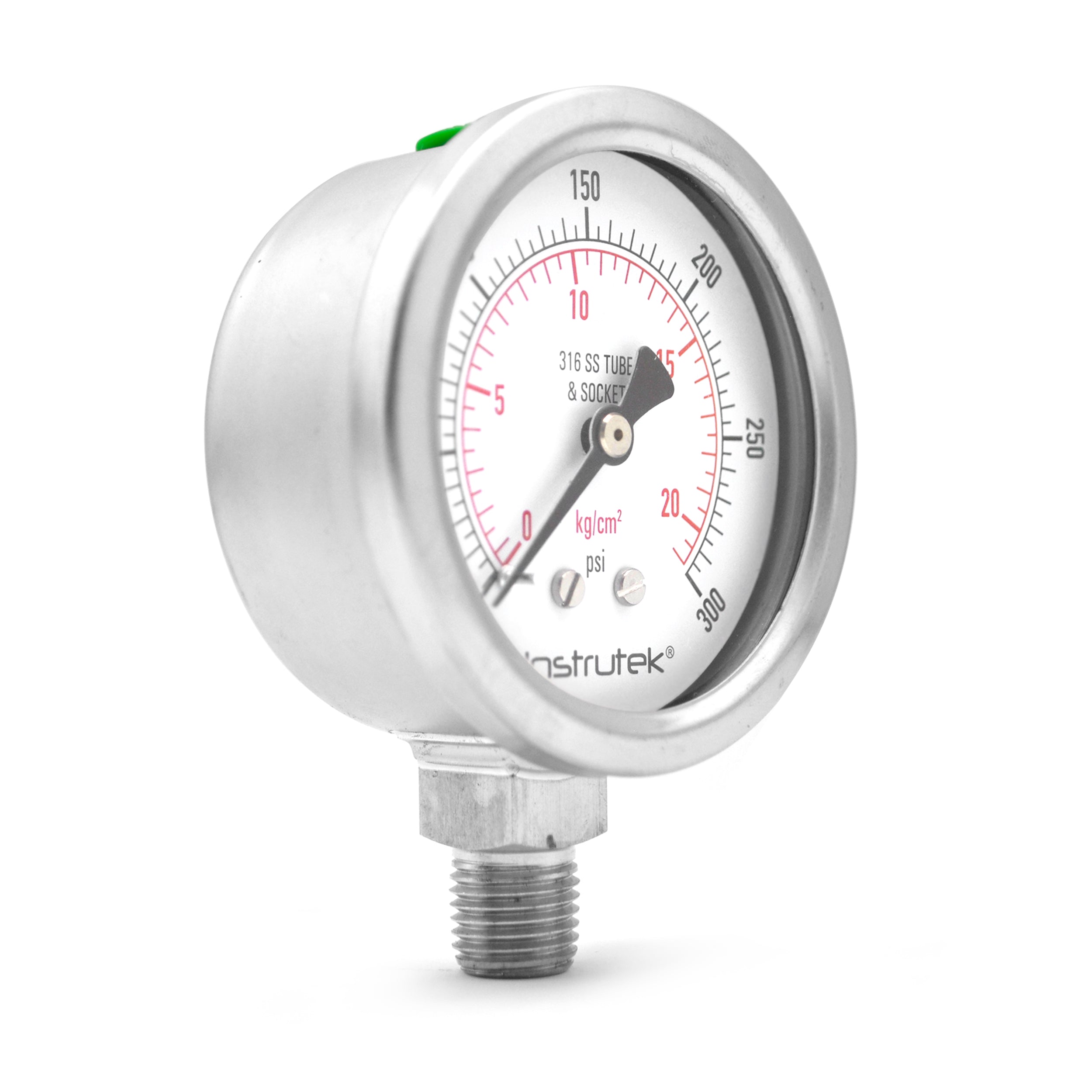 Manómetros de acero inoxidable premium - Serie 500
