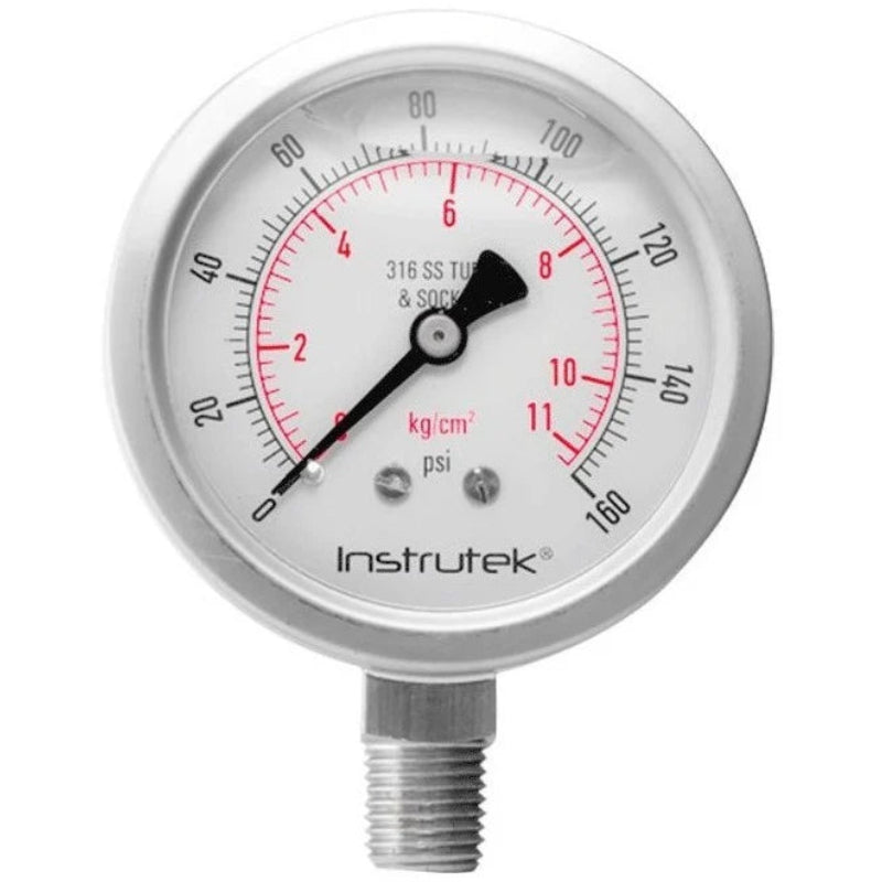 Manómetros de acero inoxidable premium - Serie 500