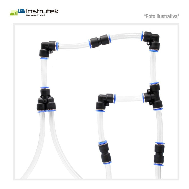 Transparent Polyurethane Air Tubing Hose 1/4 25 Mts