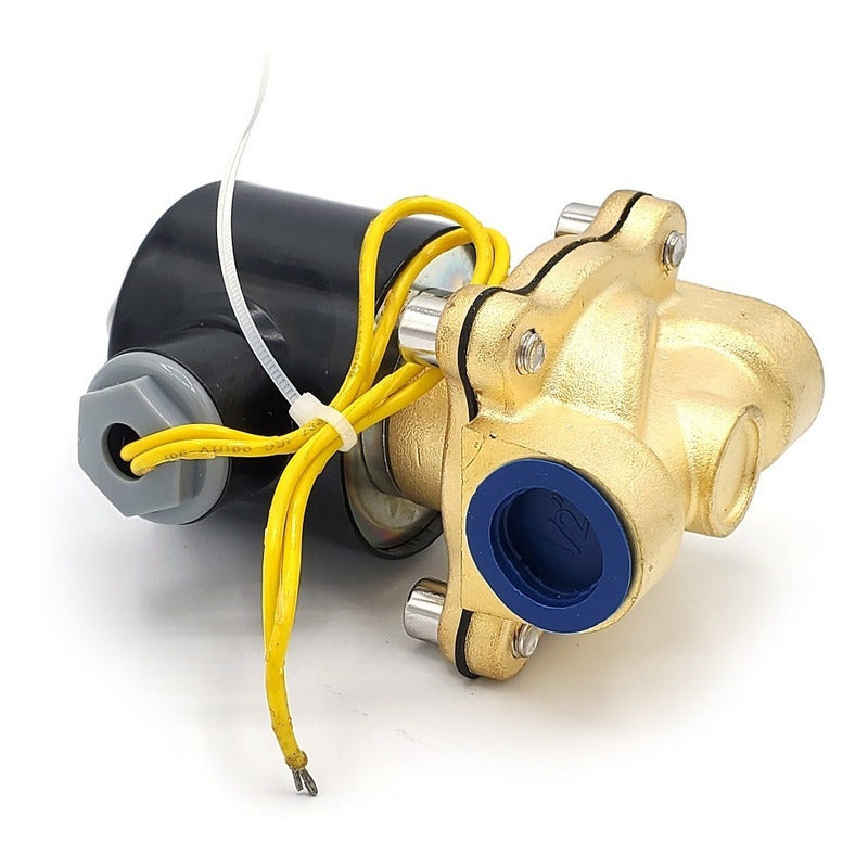 Válvula Solenoide / Electroválvula 1/2 Para Agua, Aire, Gas