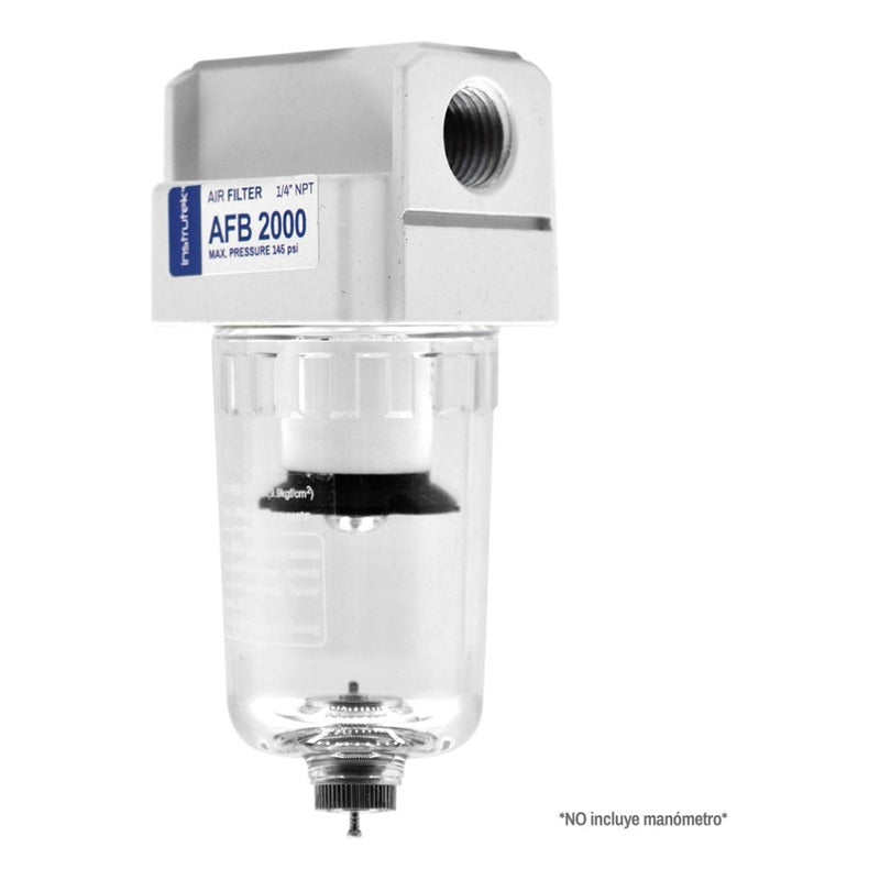 Filtro baja presión, 1/4" NPT