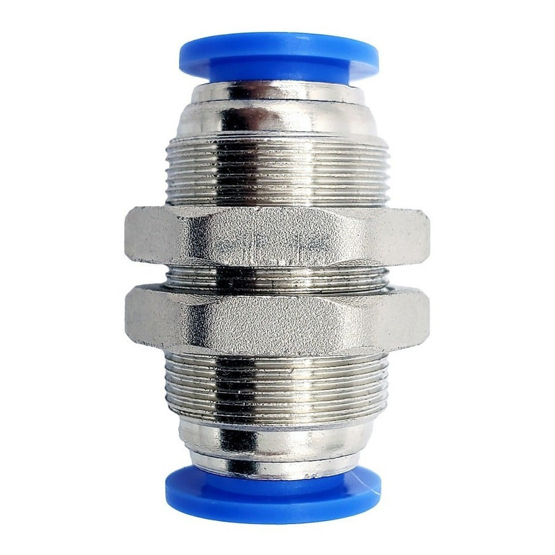 5 Pc of Straight Pneumatic Quick Connect Gland 12mm