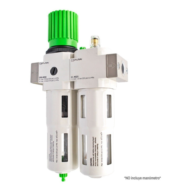 Filter-regulator-lubricator 1/2 High Pressure