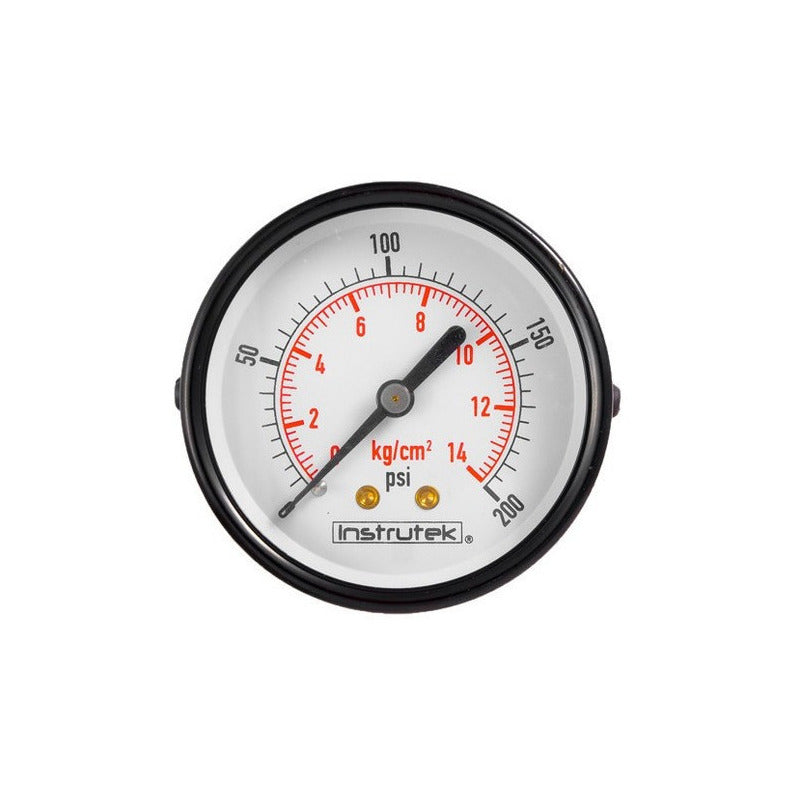 Pressure gauge for compressor Face 2.5 PLG, 200 Psi (air, Gas).