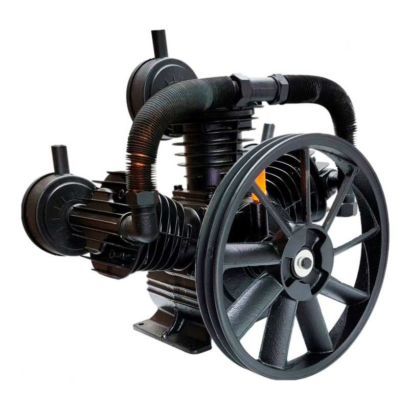 Bomba de aire baja presión - Pistones en "V" - 10 H.P.