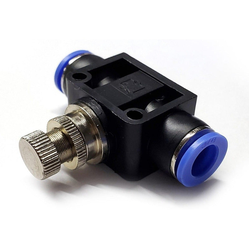 Regulador de flujo, 3/8" x 3/8"