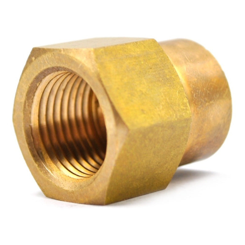 Brass Reducing Coupling From 3/8 Npt To 1/4 Npt 5 Pz