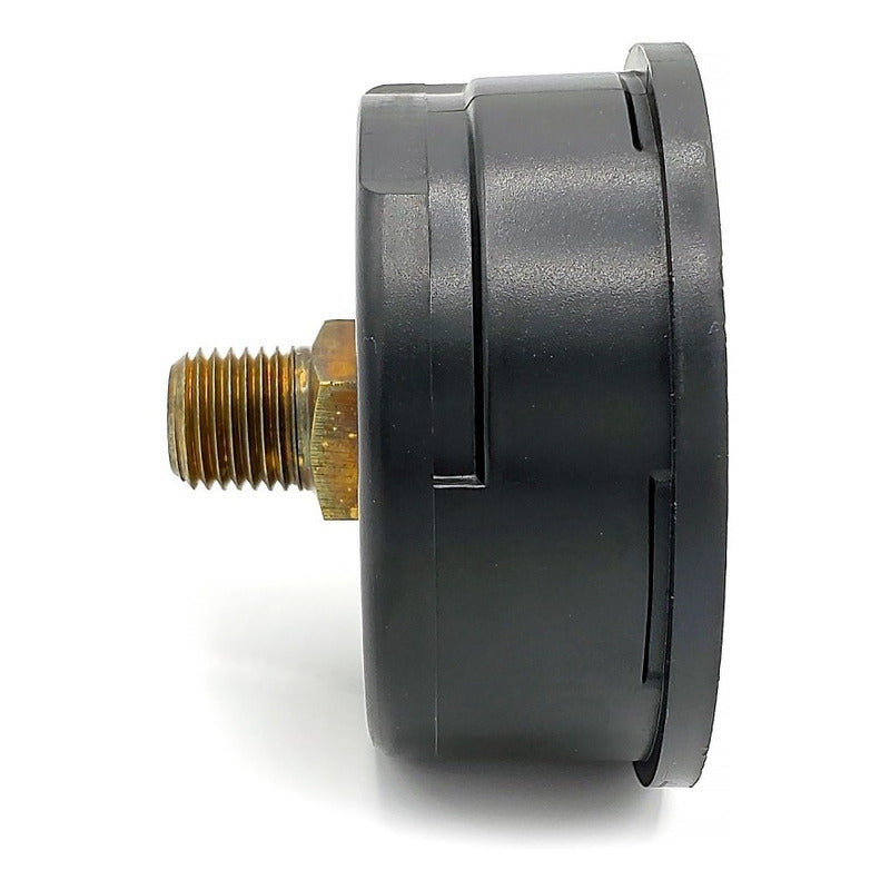 Manómetro 2.5", estándar ABS, 1/4" NPT, posterior, 400 psi-kg/cm2