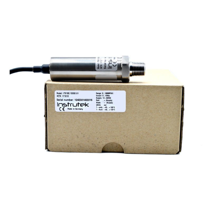 Pressure Transducer 10000 Psi 0 to 10 Vdc 1/4 Npt Thread