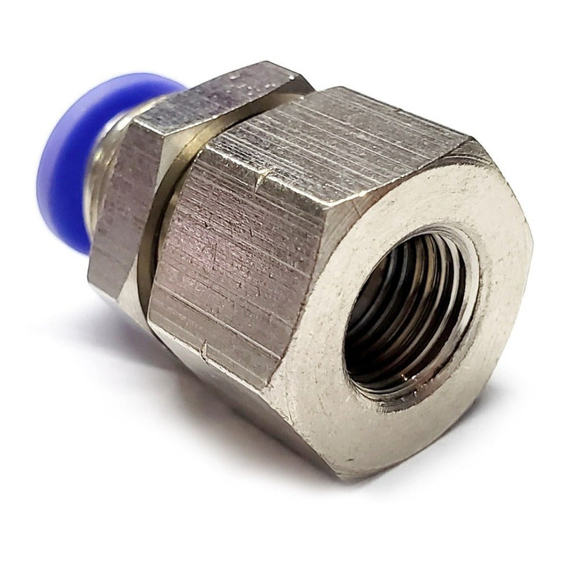 5 Pz De Pasamuro Hembra Conexión Rápida Neumático 1/8 X 6mm