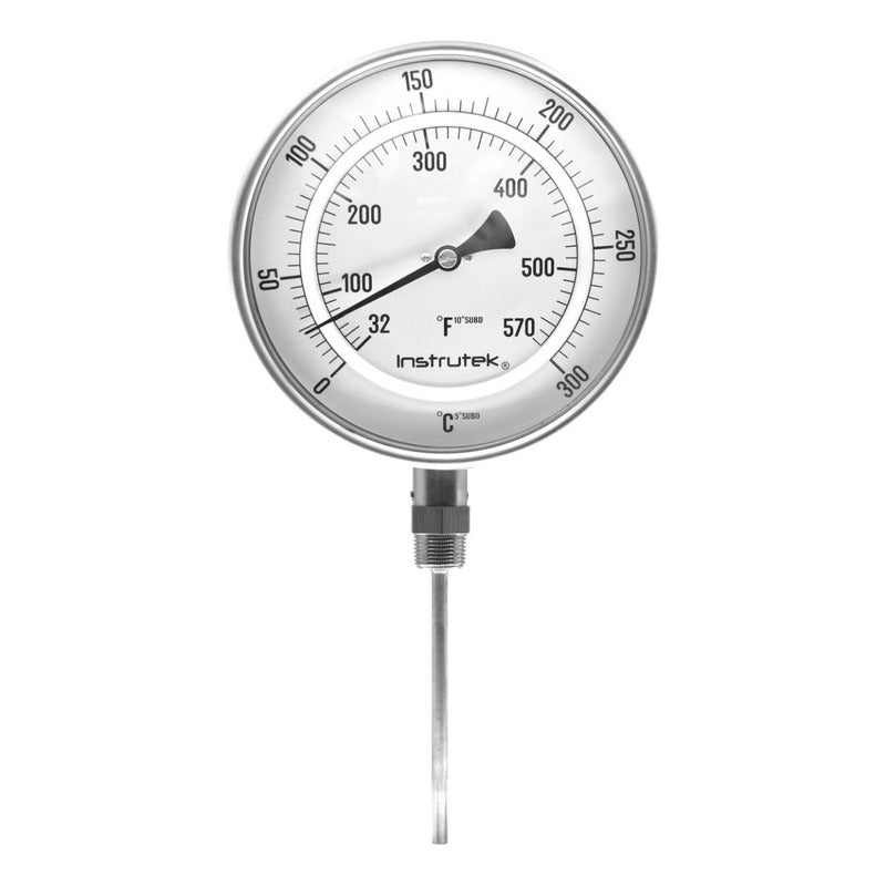 Oven Thermometer 6 PLG 0 A 300°c Stem 6, 1/2 Npt Thread