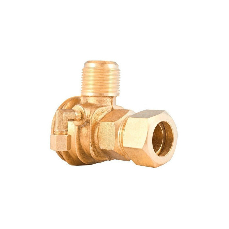 Angle Check/Relief Valve For Compressor 1 IN X 1 IN