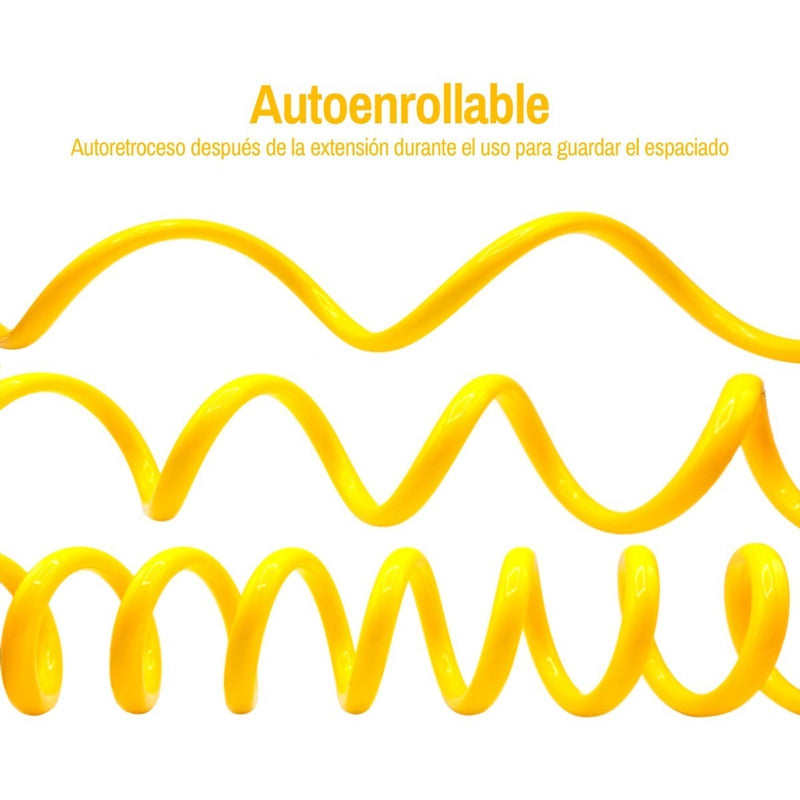 Retractable Hose For Air/Compressor Yellow 6mm X 5 M