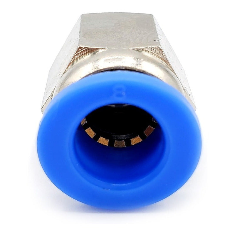 10 Pc Of Straight Pneumatic Quick Connector/fitting M6 X 8mm