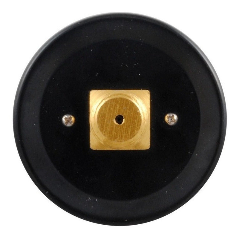 Pressure Gauge for Compressor, Dial 2, 1/4 Post Connection, 160 Psi