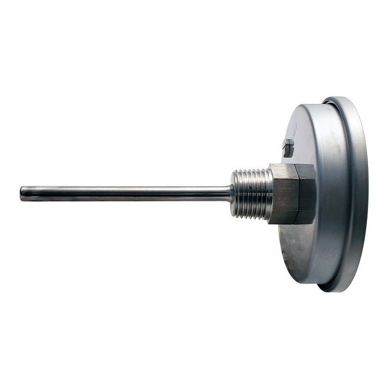 Refrigeration Thermometer 3 INCH -50 TO 50°C 4" Stem 1/2" Thread