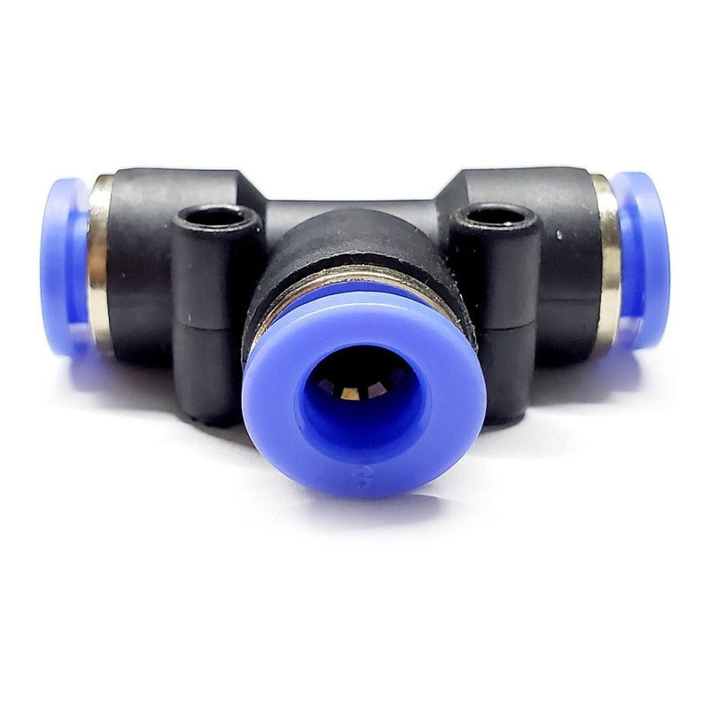 5 Pc Pneumatic Union Fitting On Tee 6mm