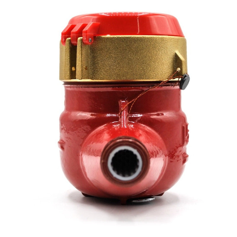 Hot Water Meter Iron Body 1/2 C/connections