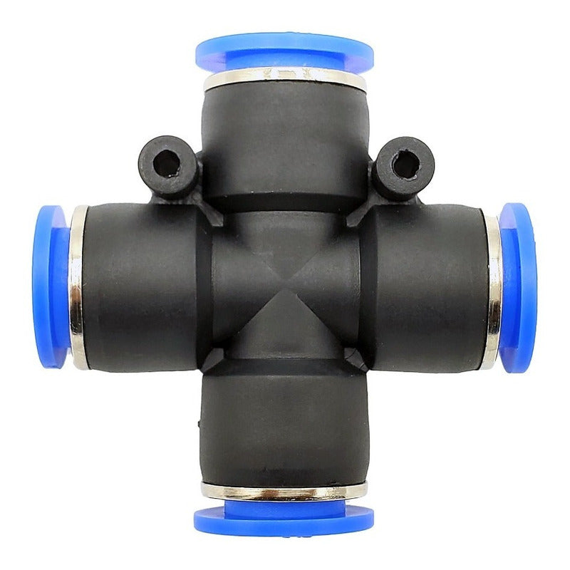 5 Pcs Cross Pneumatic Union Fitting 1/2