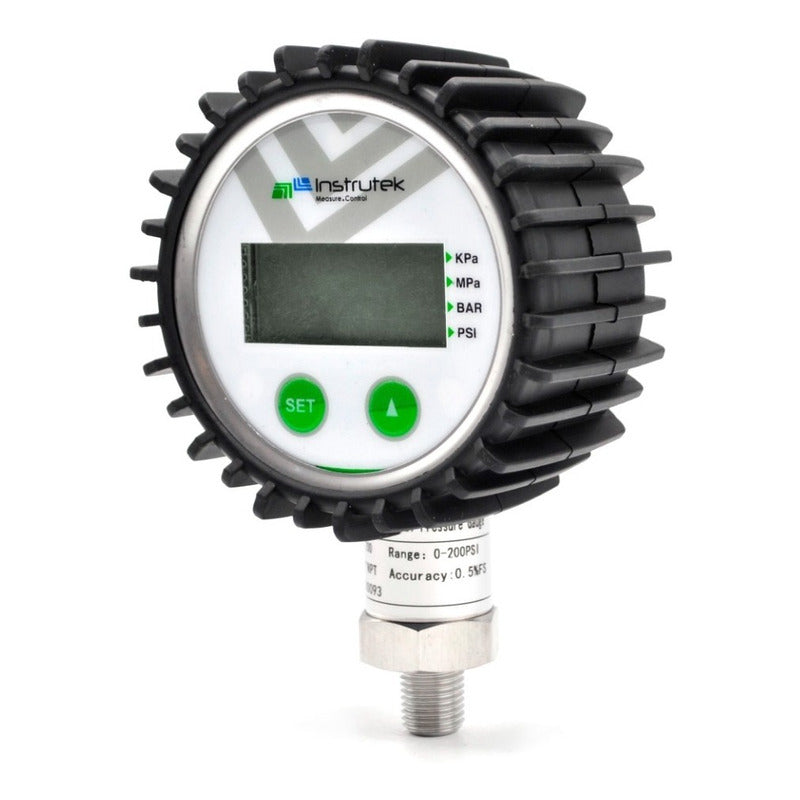 Digital Pressure Gauge 200 Psi + 2 Units of Measurement