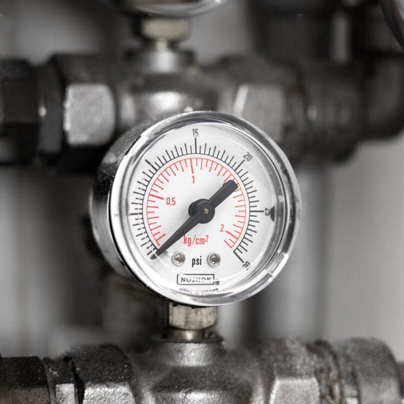 Noshok Abs Pressure Gauge for Food Processes, 30 Psi