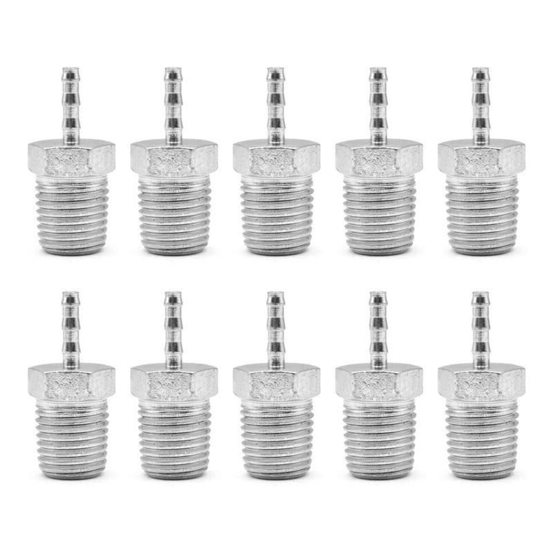 Espiga Para Mangueras Macho De 1/4 Npt X 1/8 10 Pz