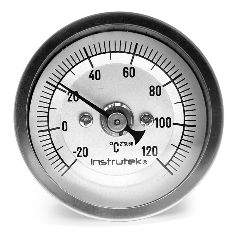 Refrigeration Thermometer 2 INCH -20 TO 120°C 6 Gauge 1/4 Thread