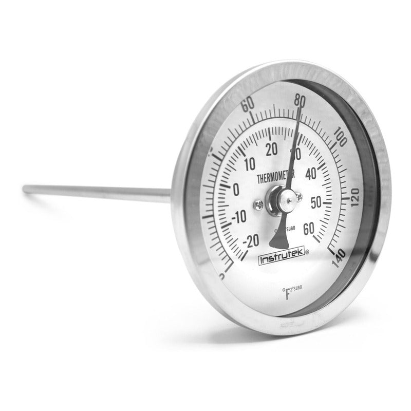 Refrigeration Thermometer 3 IN -20 TO 60°C 9 Gauge 1/2 Thread