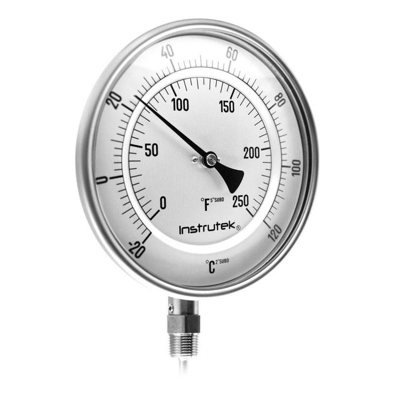 Oven Thermometer 6 PLG -20 A 120°c Stem 6, 1/2 Npt Thread