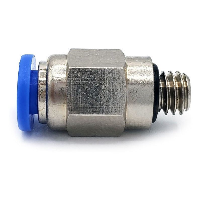 10 Pc of Straight Pneumatic Quick Connector / Fitting M6 X 4mm