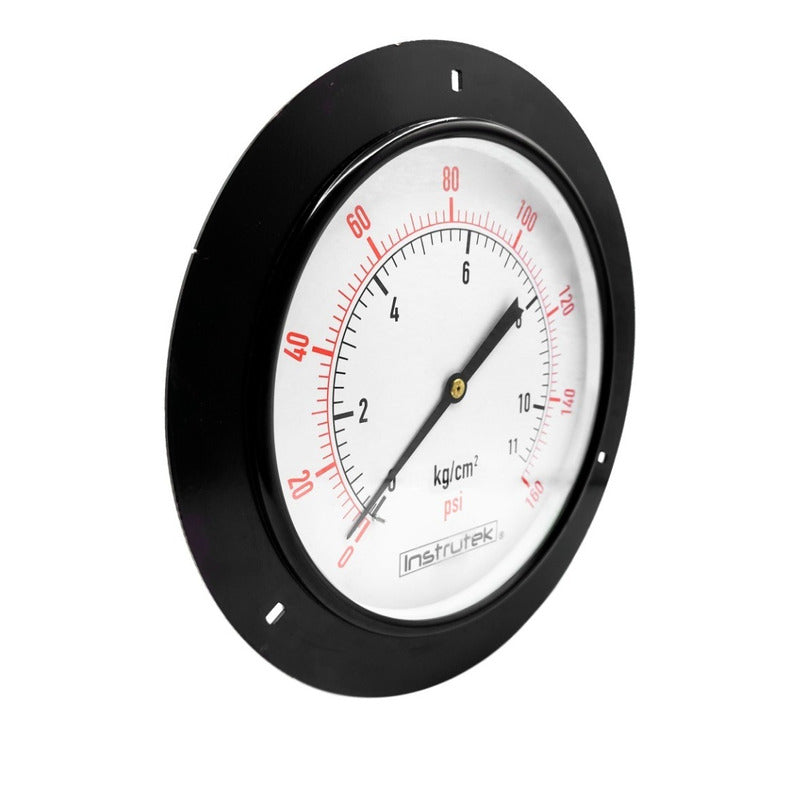 8 PLG Face Pressure Gauge, 160 Psi, Rear Connection.