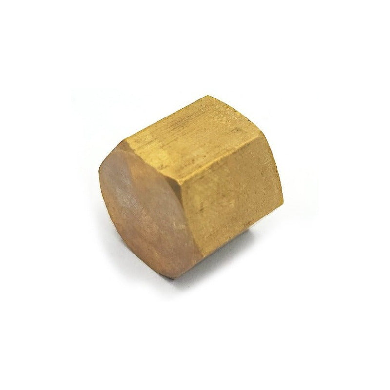 Brass Female Plug 1/4 Npt 10 Pz