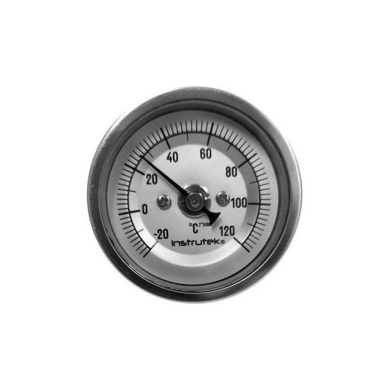 Oven Thermometer 2 INCH -20 TO 120°C, 2.5 Stem, 1/4 Thread