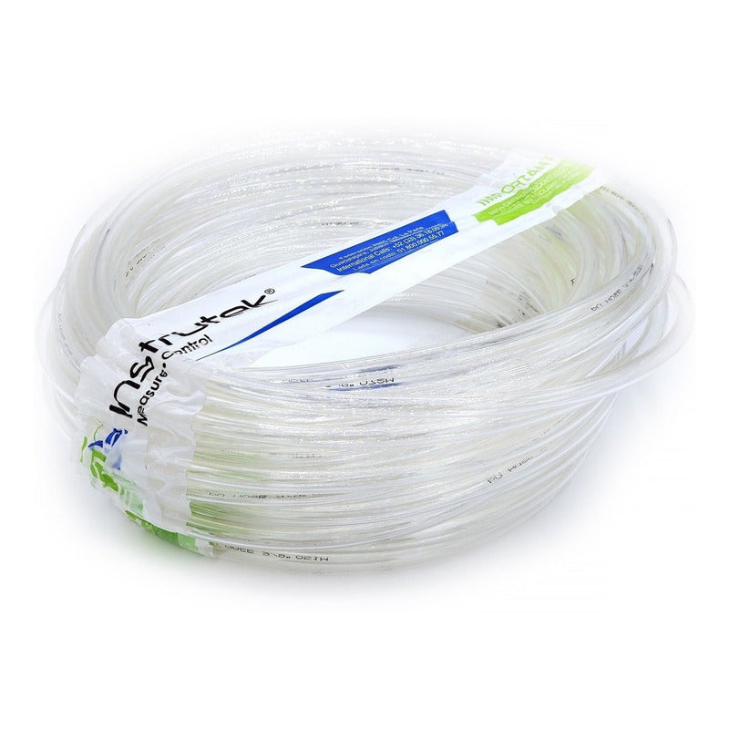 Manguera Aire Tubing De Poliuretano Transparente 3/8 25 Mts