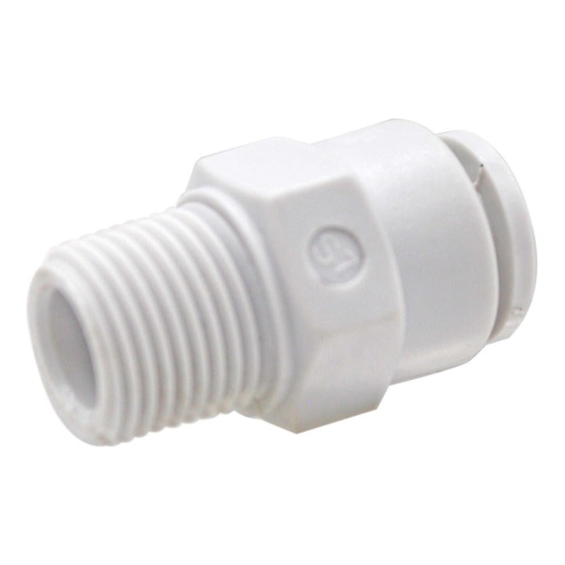 Straight Connector, 1/8¨ Npt X 1/4 Thread 10 Pz