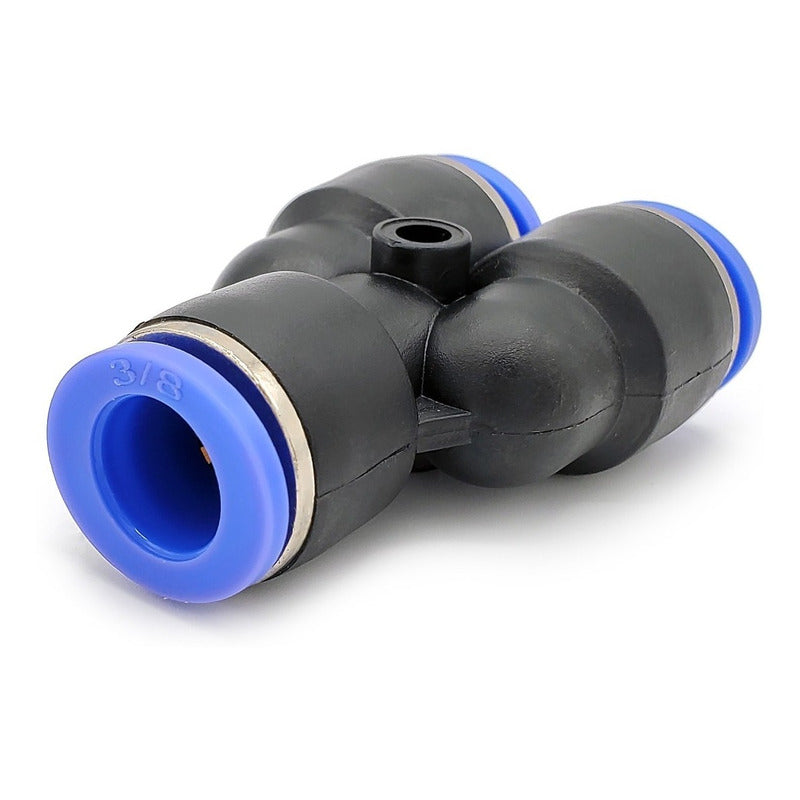 10 Pz Racor Unión Neumático Yee 3/8