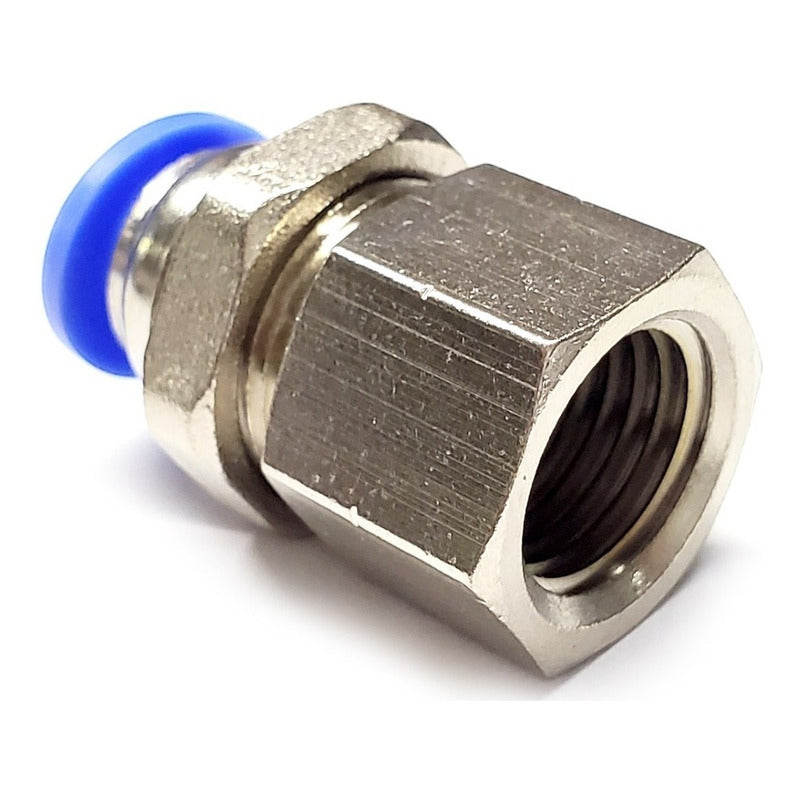5 Pz De Pasamuro Hembra Conexión Rápida Neumático 1/4 X 8mm