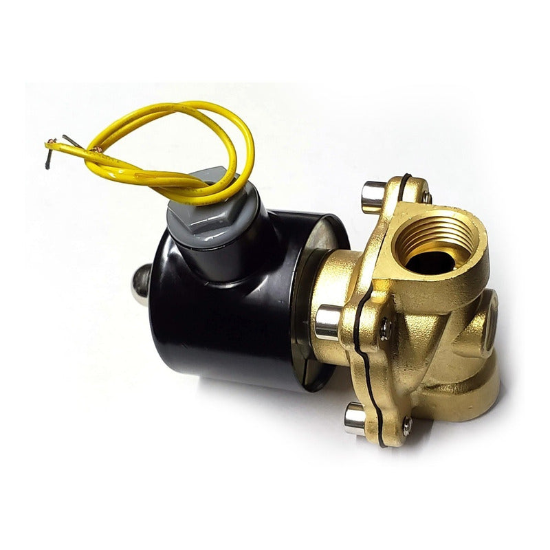 Válvula Solenoide / Electroválvula 1/2 Para Agua, Aire, Gas