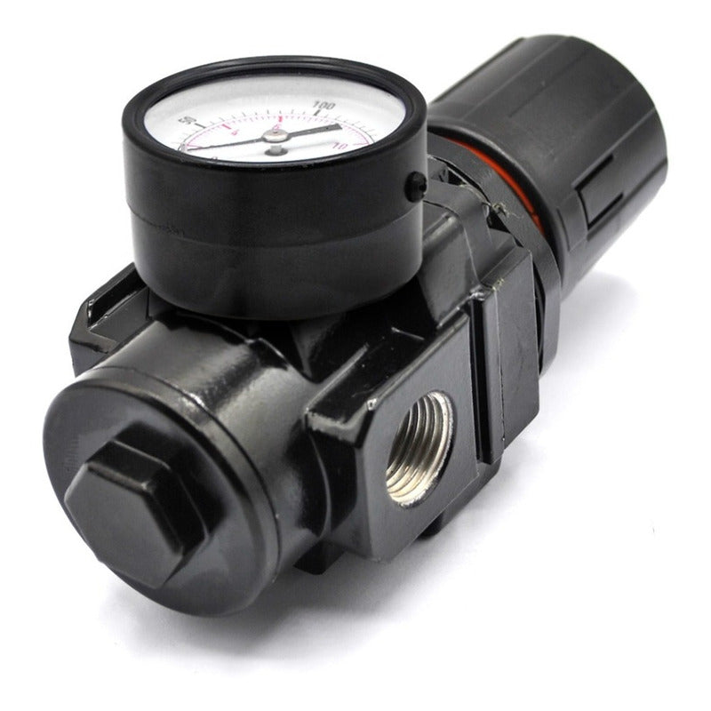 Pneumatic Pressure Regulator 3/8 120 Psi With Gauge