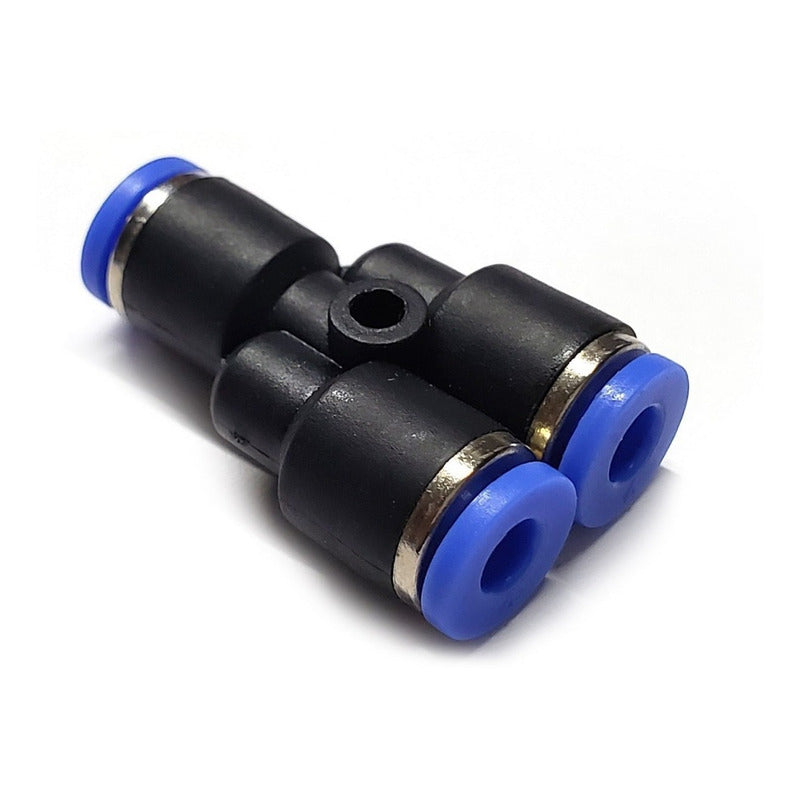 10 Pcs Yee Pneumatic Union Fitting 4mm