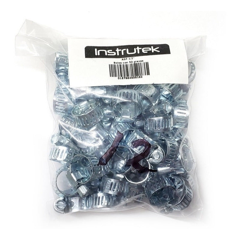 50 Piezas De Abrazadera Sin Fin 1/2 Pulgada