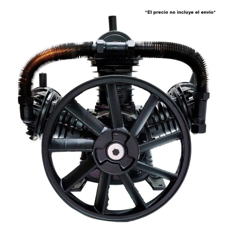 Bomba de aire baja presión - Pistones en "V" - 10 H.P.