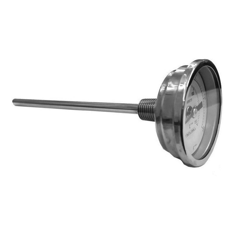 Refrigeration Thermometer 2 IN 10 TO 150°C 6 Gauge 1/4 Thread