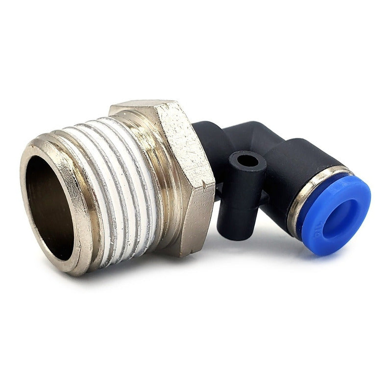 5 Pc of Pneumatic quick connector/fitting Elbow 1/2 Npt X 1/4