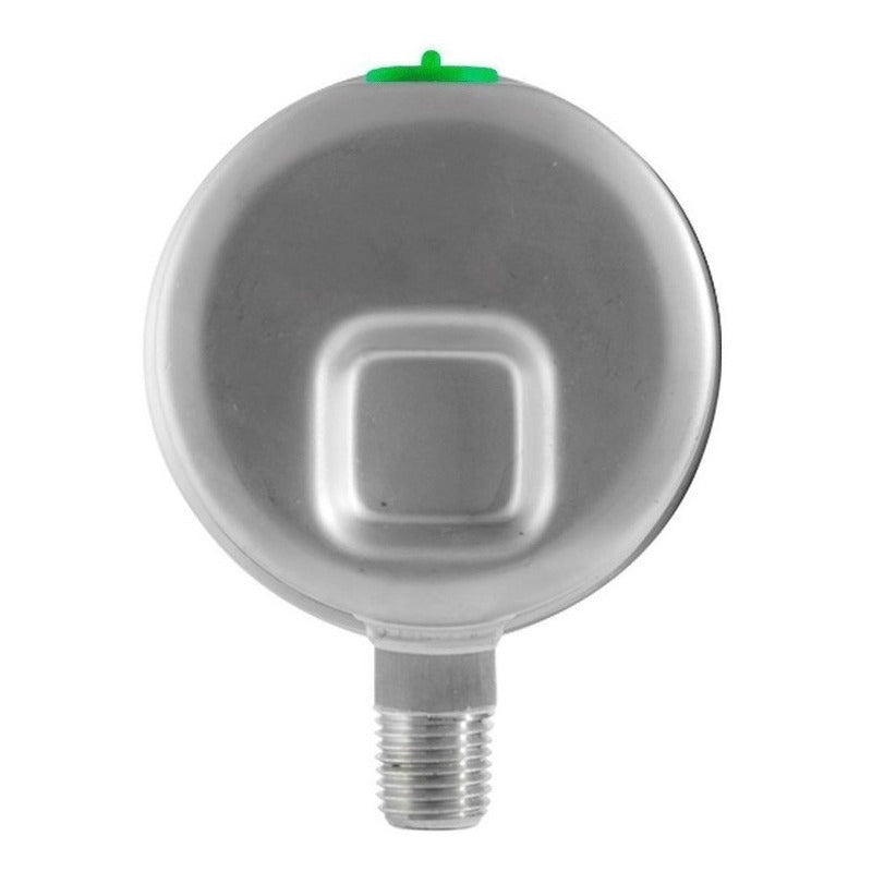 Stainless Steel Glycerin Pressure Gauge 2.5 INCH 100 PSI Dial