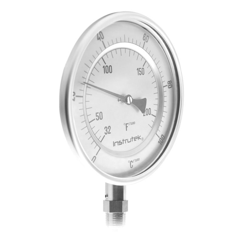 Oven Thermometer 6 PLG 0 A 100°c Stem 9 Thread 1/2 Npt