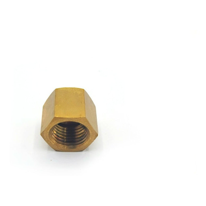 Brass Female Plug 1/4 Npt 10 Pz