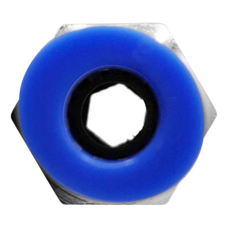 10 Pcs Straight Pneumatic Quick Connector/Fitting 1/8 Npt X 6mm