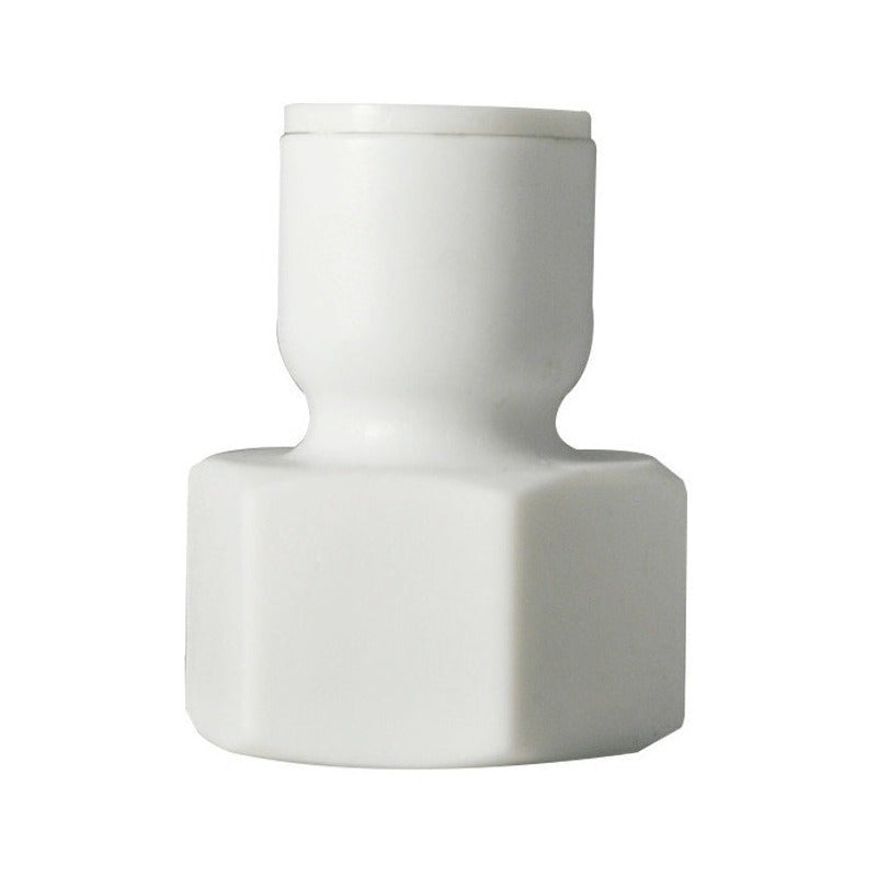 10 Pz Conector Recto Rosca Hembra 1/4 X 1/4 Osmosis Inversa